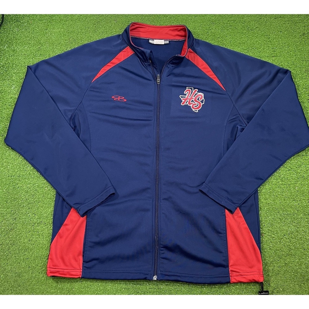 Boombah 1/4 Zip Pullover Xl Blue Red Baseball Performance‎ Pullover Texas Logo